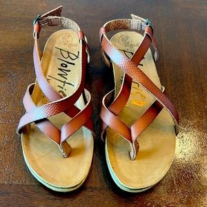 Women’s Blowfish Sandals - Brown - Size 6